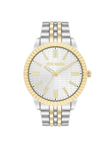 Steve Madden Herrenuhr Steve Madden rund SM/9159SVTT