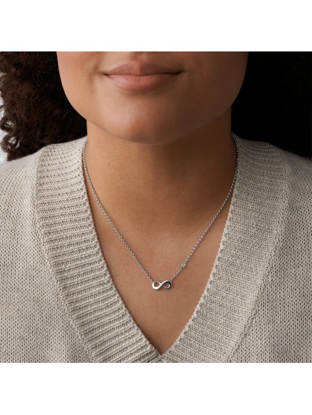 Fossil Fossil Damen Silber Halskette JFS00394040