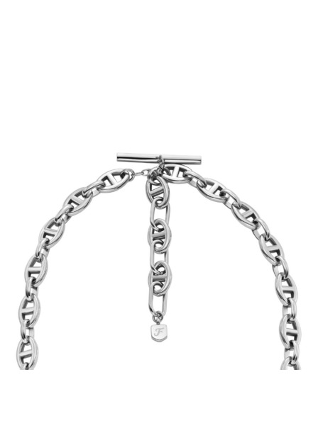 Fossil Fossil Damen Halskette Heritage D-Link Stahl JA7242040