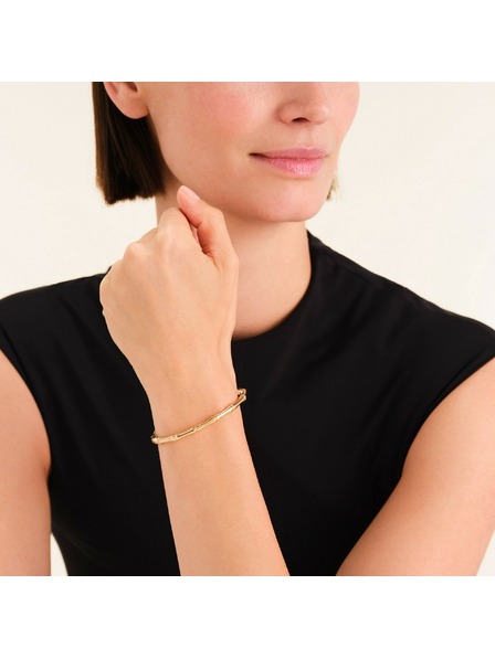 Rosefield Damen vergoldetes festes Armband Rosefield JBSBG-J1197