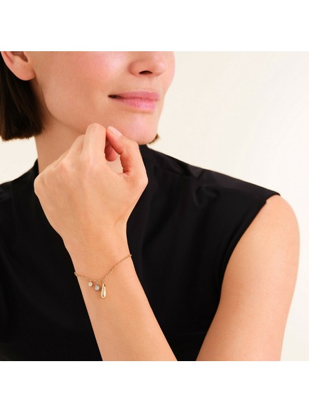 Rosefield Damen vergoldetes Armband Rosefield JBBCG-J1211