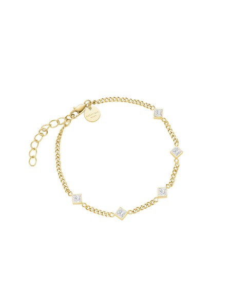 Rosefield Damen vergoldetes Armband Rosefield JBCPG-J1172