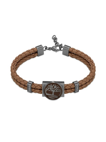 Timberland Timberland doppeltes Herren Lederarmband braun TDAGB0001902