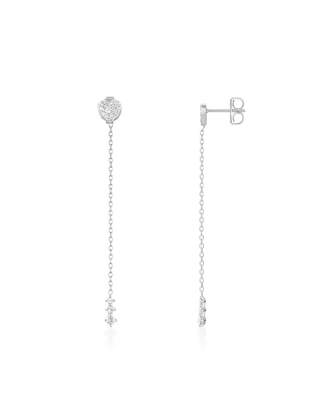 Rosefield Damen rhodinierte Ohrringe Rosefield JEHLS-J1321