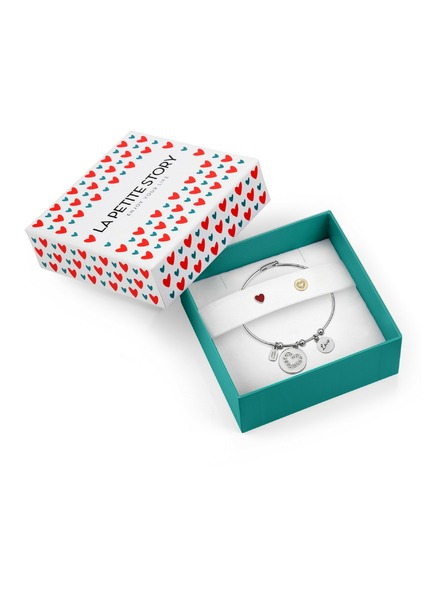 La Petite Story Geschenkset Stahlarmband und zwei Single Ohrringe La Petite Story LPS20ASD06
