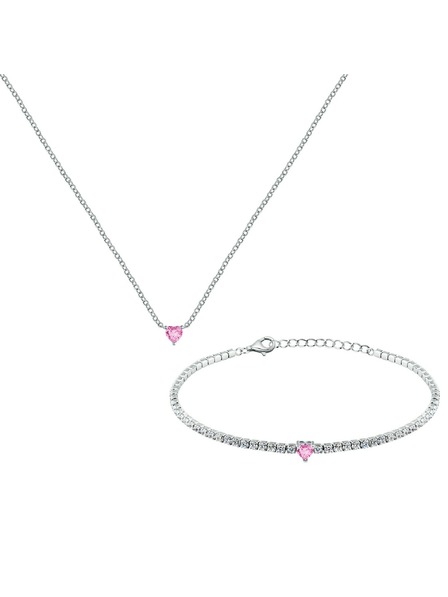 La Petite Story Geschenkset Silberarmband und Halskette La Petite Story LPS20AWV03