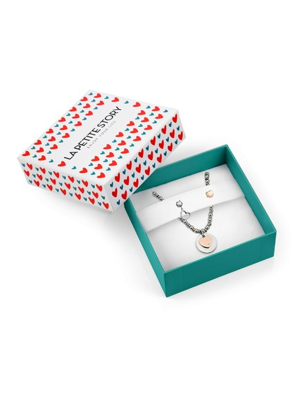 La Petite Story Geschenkset Stahlarmband und zwei Single Ohrringe La Petite Story LPS20ASD04