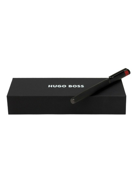 Hugo Boss HUGO BOSS Füller Loop mit feinem Diamantmuster in Schwarz HSW3672A