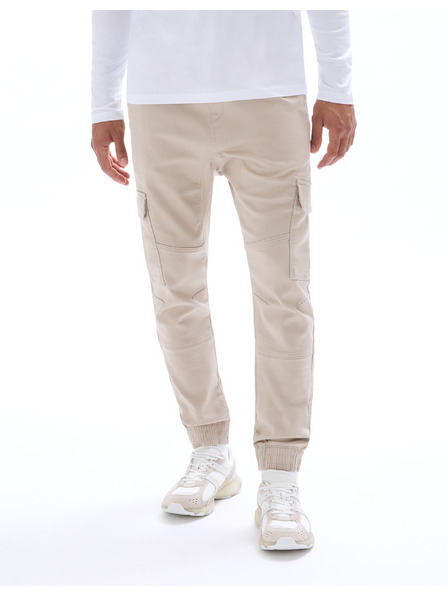Celio Beige Herren Cargohose Celio Cokit4