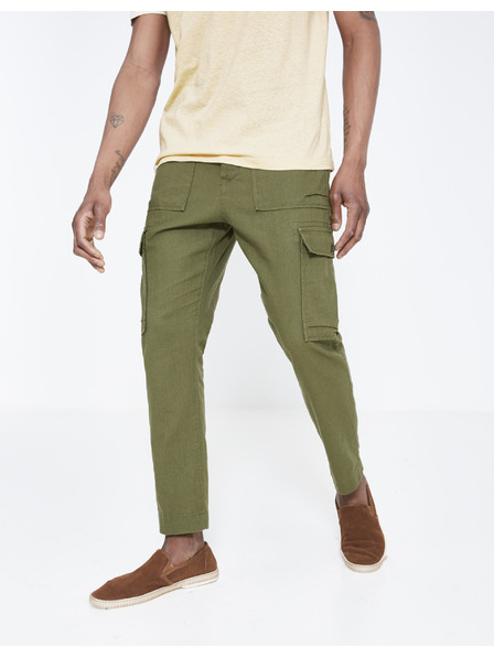 Celio Khaki Herren Celio Loking Hosen