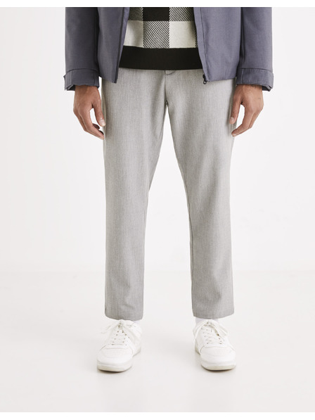 Celio Graue Herrenhose Celio 24H Avoclair