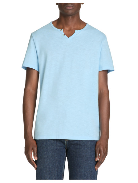 Celio Hellblaues Herren-T-Shirt Celio Jenecko