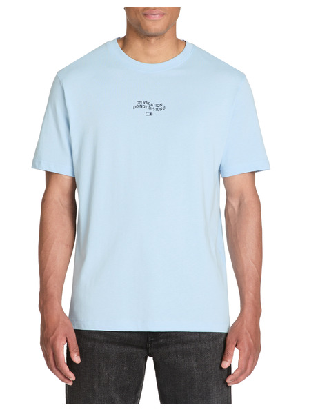Celio Hellblaues Herren-T-Shirt Celio Jeword