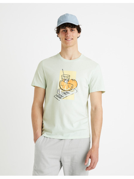 Celio T-Shirt mit Aufdruck Fegrume