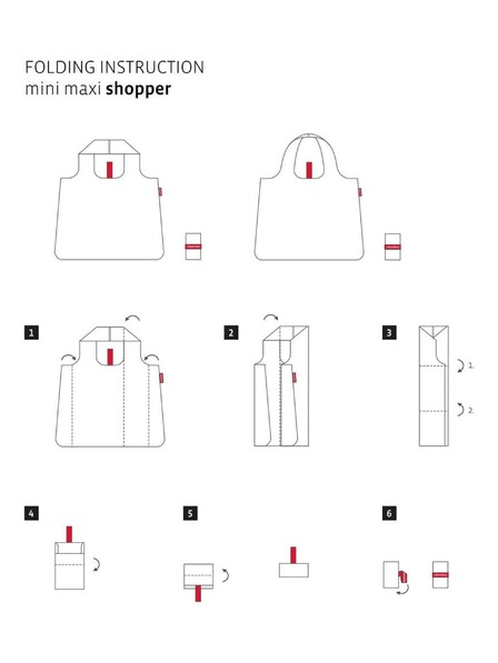 Reisenthel Schwarze Einkaufstasche Reisenthel Mini Maxi Shopper
