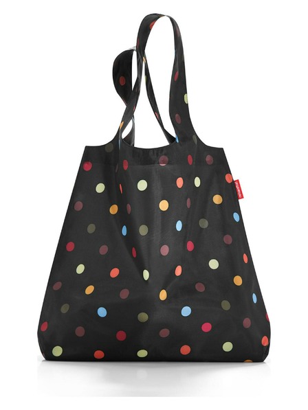 Reisenthel Schwarze gepunktete Einkaufstasche Reisenthel Mini Maxi Shopper