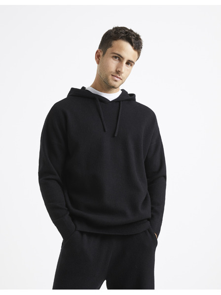 Celio Schwarzes Herren-Sweatshirt von Celio Vesweety