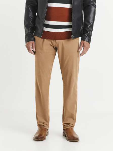 Celio Beige Herrenhosen Celio
