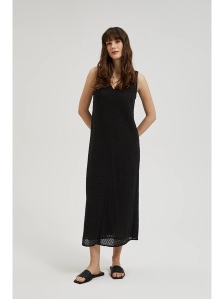 Moodo Schwarzes Trägerkleid