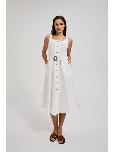 Moodo Weißes Trägerkleid