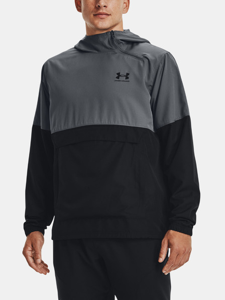 Under Armour UA Woven Asym Zip Pullover T-Shirt