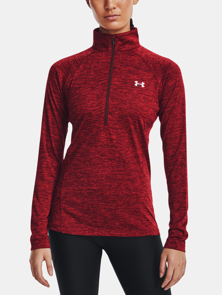 Under Armour Damen Shirt Under Armour Tech 1/2 Zip - Twist