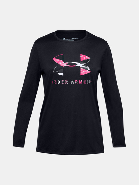 Under Armour Girls Under Armour Tech Graphic Big Logo LS T-Shirt
