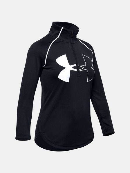Under Armour Girls Under Armour Tech Graphic Big Logo 1/2 Zip