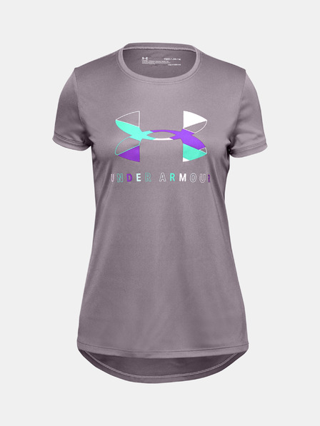 Under Armour Mädchen T-Shirt Under Armour Tech Graphic Big Logo Ss T-Shirt