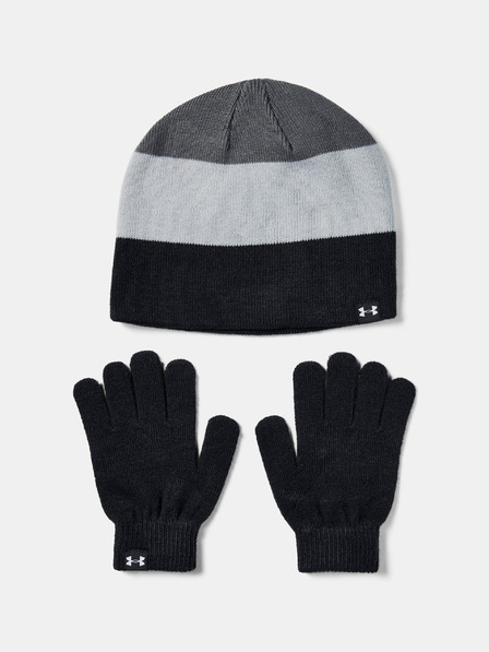 Under Armour Jungen-Mütze und Handschuhe Under Armour Boys Beanie Glove Combo