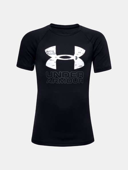 Under Armour Jungen T-Shirt Under Armour Tech Hybrid Prt Fill Ss