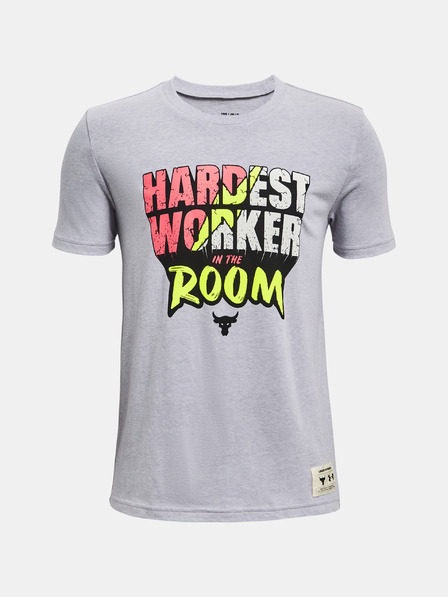 Under Armour Jungen-T-Shirt Under Armour Project Rock HWITR SS