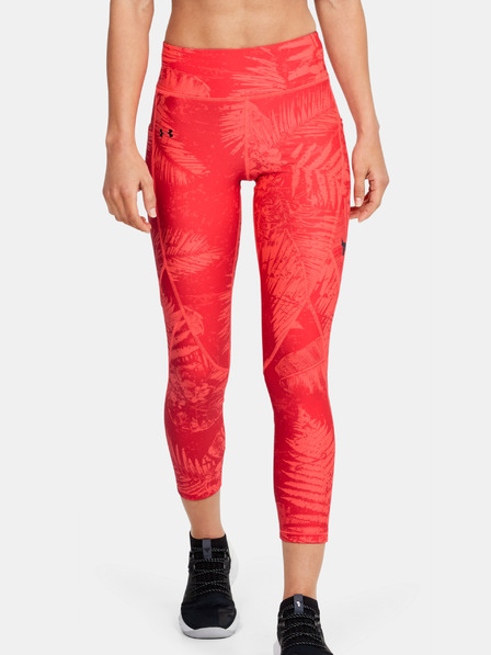 Under Armour Damen-Kompressions-Leggings Under Armour Project Rock Hg Armour Printed Ank