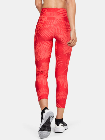 Under Armour Damen-Kompressions-Leggings Under Armour Project Rock Hg Armour Printed Ank