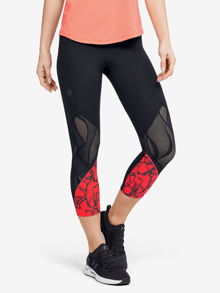 Under Armour Damen-Kompressions-Leggings Under Armour Rush Vent Iridescent Graphic Cro