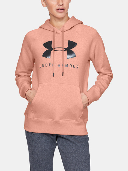 Under Armour Damen-Hoodie Under Armour Rival Fleece Sportstyle Graphic Hoodie