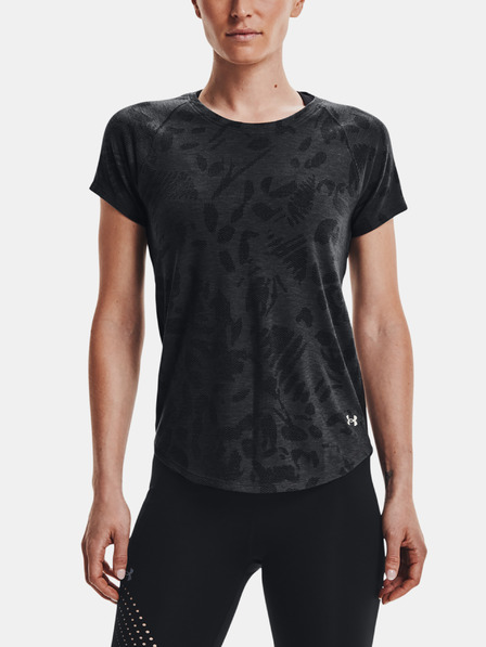 Under Armour Damen-Kurzarmshirt Under Armour Streaker Forest SS