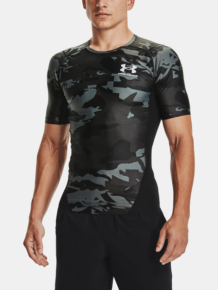 Under Armour Herren-Kompressions-T-Shirt Under Armour HG Isochill Comp Print SS