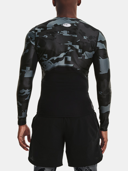 Under Armour Herren-Kompressions-T-Shirt Under Armour HG IsoChill Comp Print LS