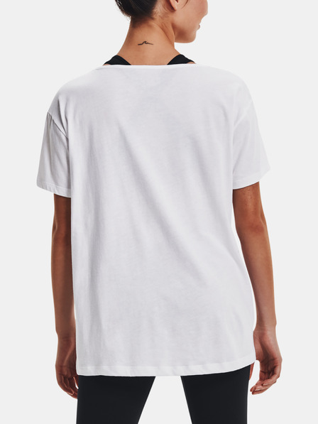 Under Armour Damen-T-Shirt Under Armour Lve Overszed Graphic WM Tee