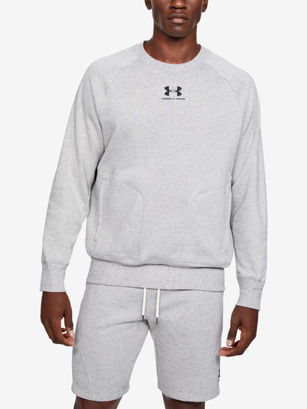Under Armour Herren-Fleece-Sweatshirt Under Armour Speckled Fleece Crew