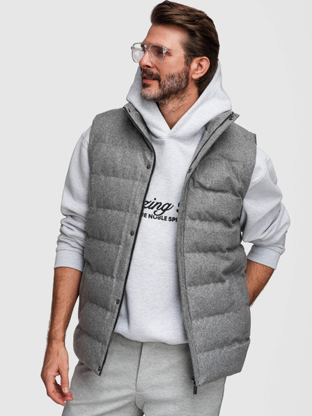 Ombre Clothing Ombre Clothing Herren Steppweste