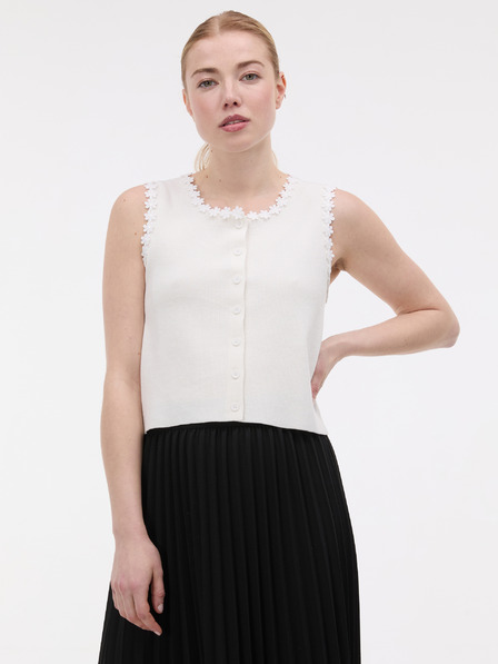 Orsay Weißes Damen-Tank-Top ORSAY