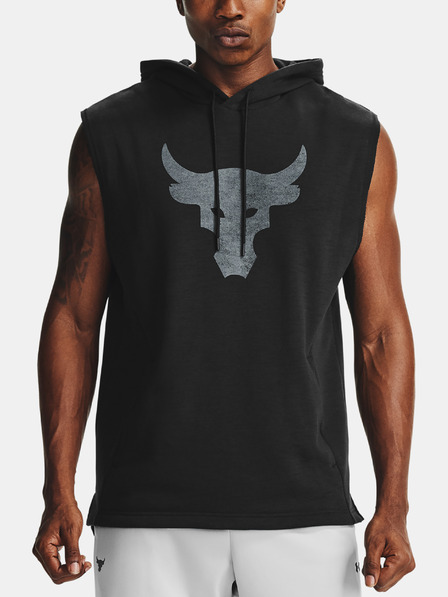 Under Armour Project Rock Charged Cotton® Sleeveless Sweatshirt