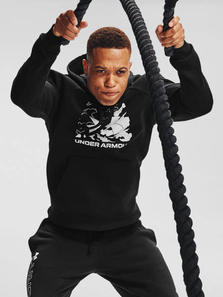 Under Armour Rival Fleece Box Logo Sweatshirt