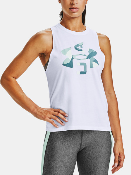 Under Armour Damen Tanktop Under Armour Logo Graphic Muscle Tank