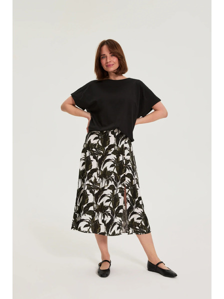 Moodo Midi skirt white Moodo
