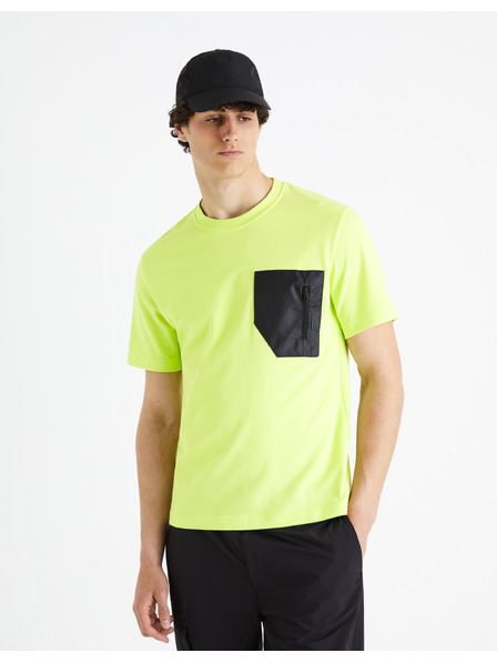 Celio T-Shirt mit Tasche Fepotech