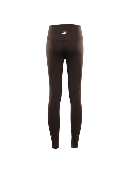 ALPINE PRO Damen-Schnelltrocknende Leggings ALPINE PRO NOSQA schokolade