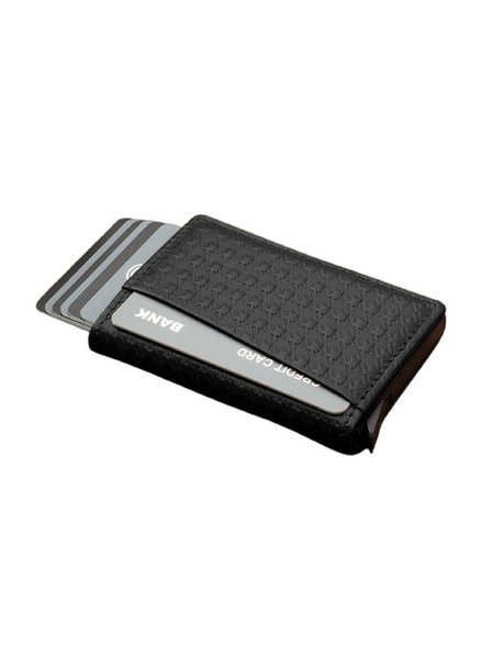 Pularys Herrenledergeldbörse Pularys Kangoo Pepit schwarz